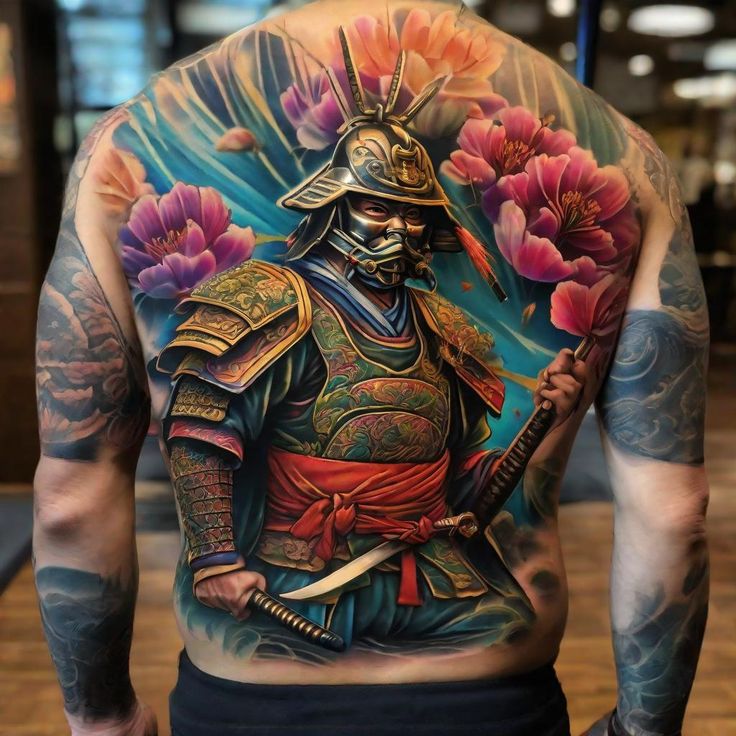 Tatuagem de Samurai