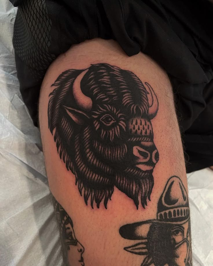 Bison Tattoo