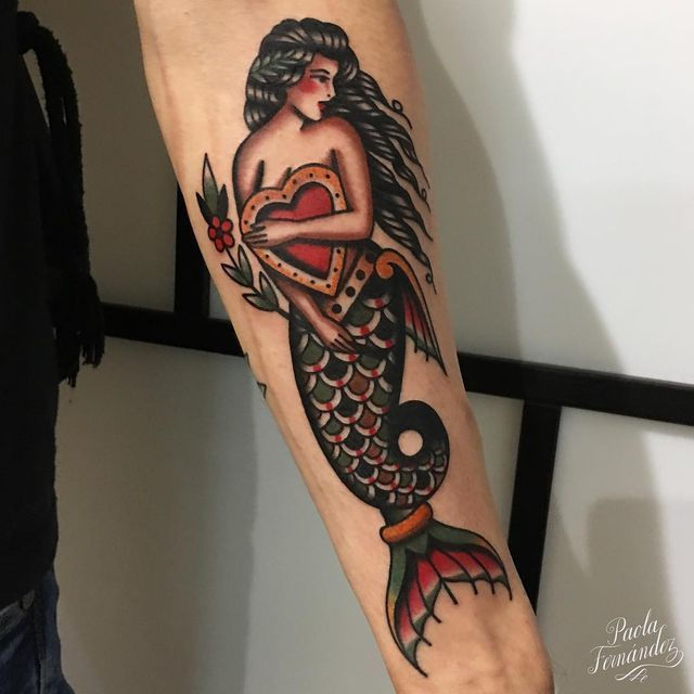 mermaid tattoo