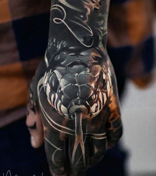 Snake tattoo