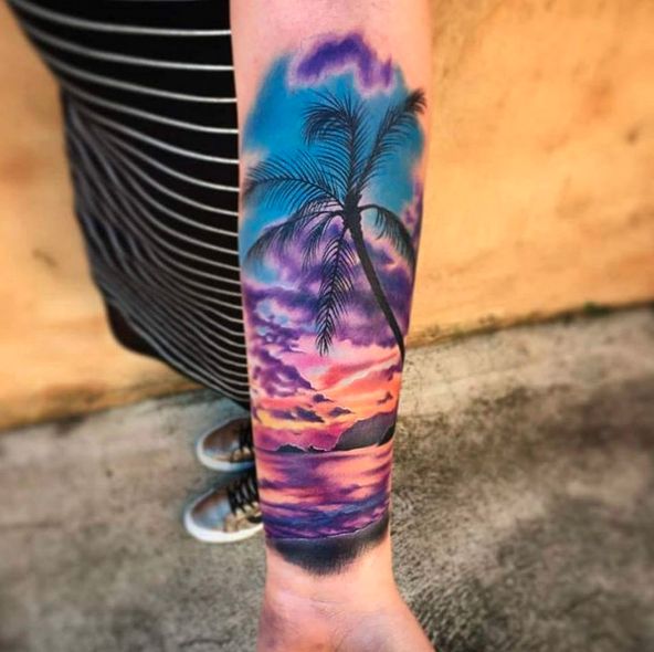 Sunset Tattoo