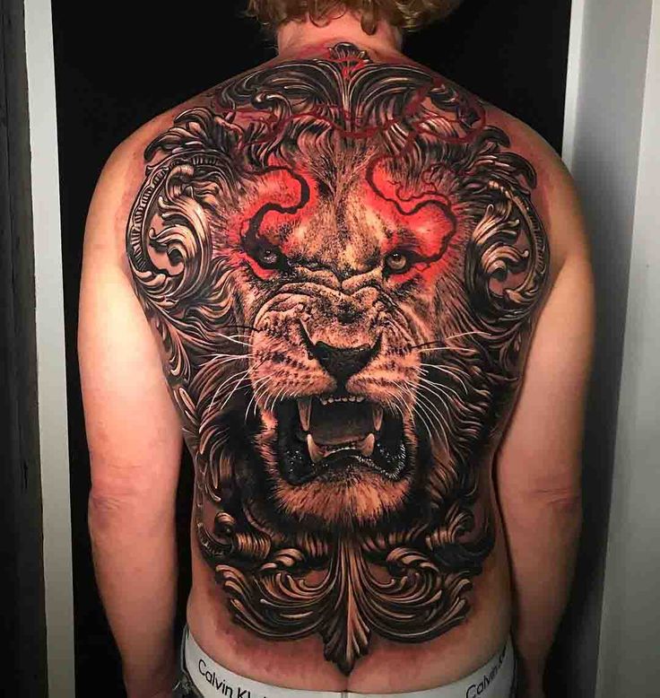 Tatuagem de Leão