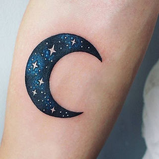Moon Tattoo 