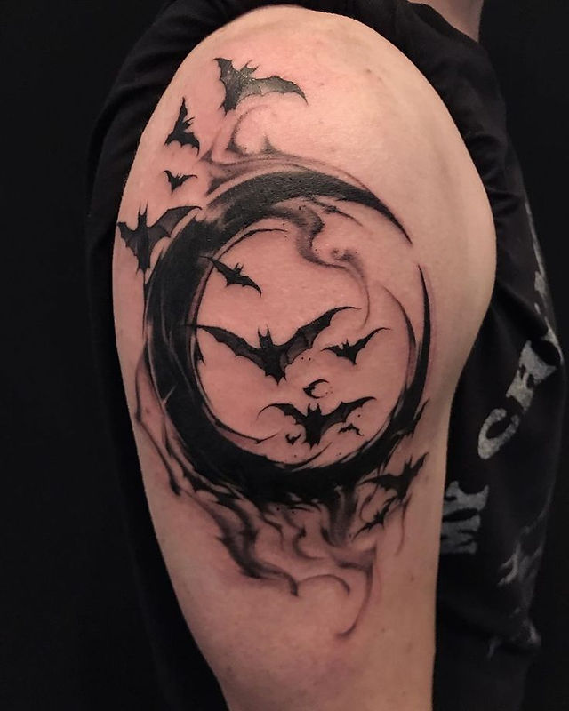 Moon Tattoo 