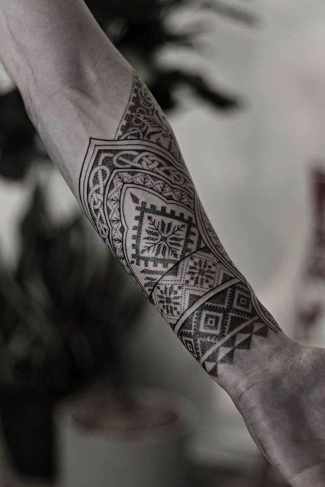 Tatuagem Blackwork