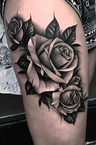 Black Rose Tattoo