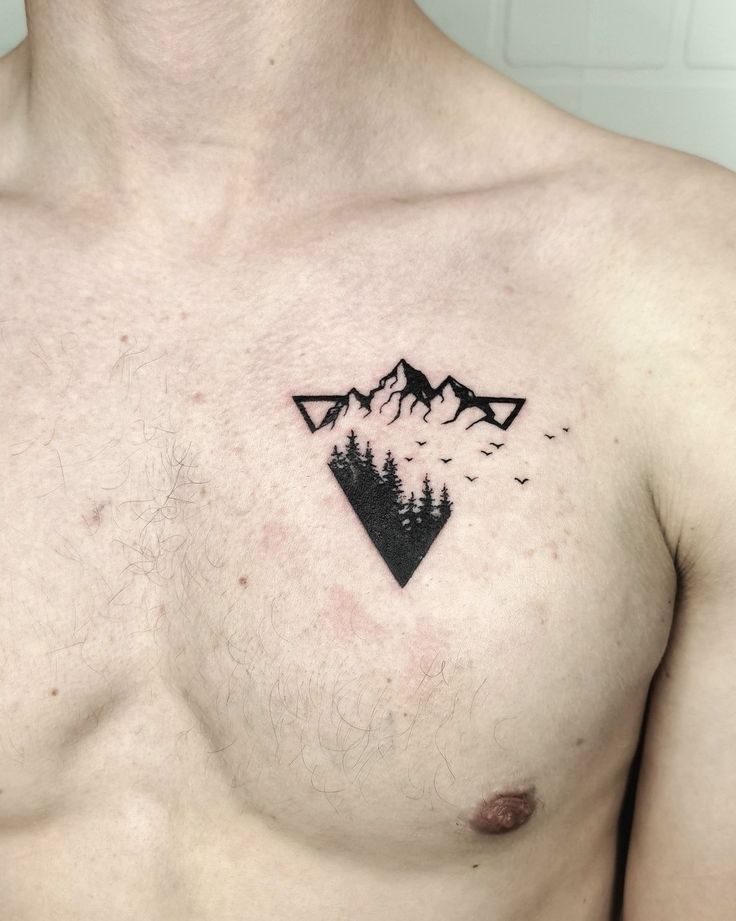Tatuagem no Peito
