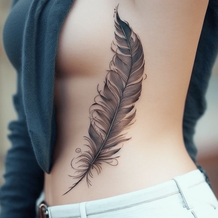 Feather Tattoo Designs