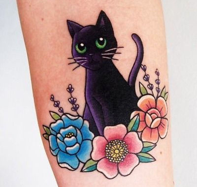 Black Cat Tattoos