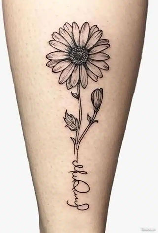 Daisy Tattoo