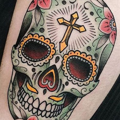 Sugar Skull Tattoo