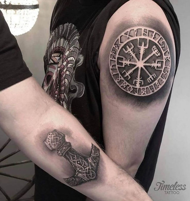Best Placements for Compass Tattoos