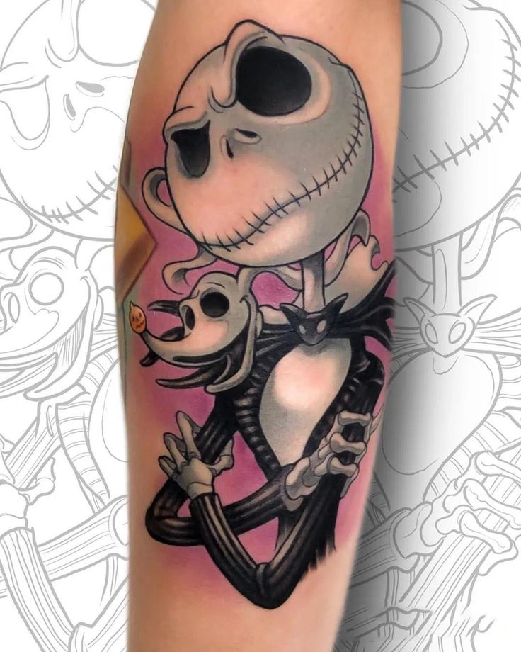 Halloween tattoo