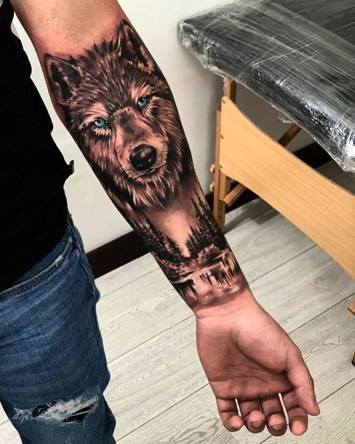Fotos para Tatuagem de lobo