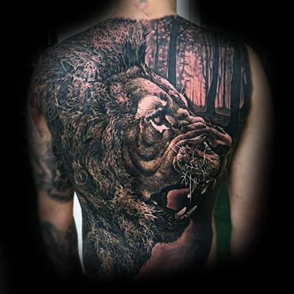 Tatuagem de Leão