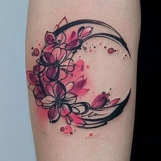 Moon Tattoo 