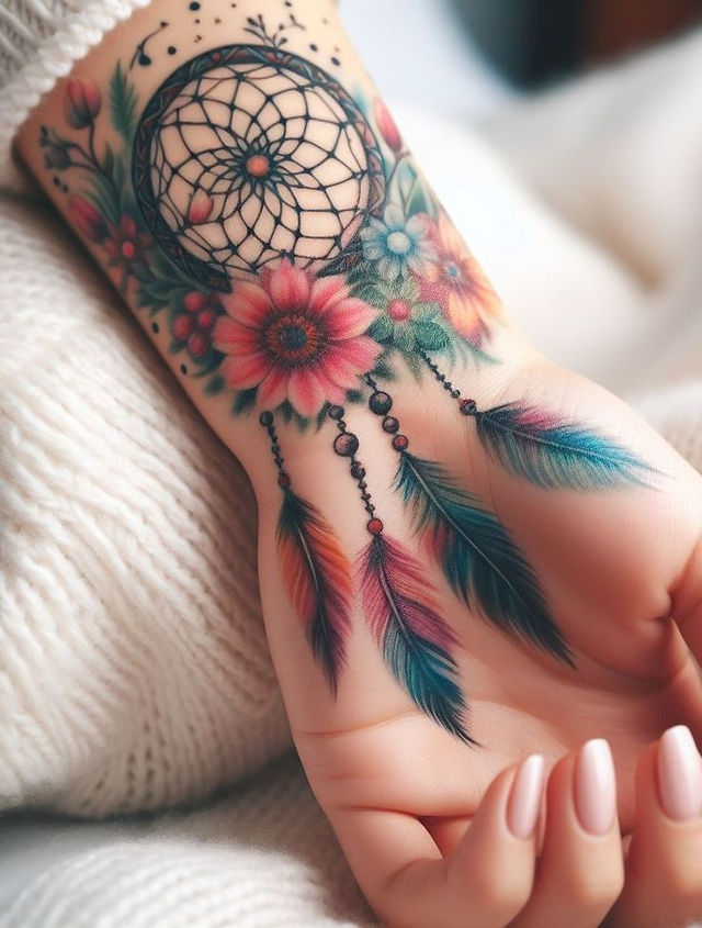 Dream Catcher Tattoo