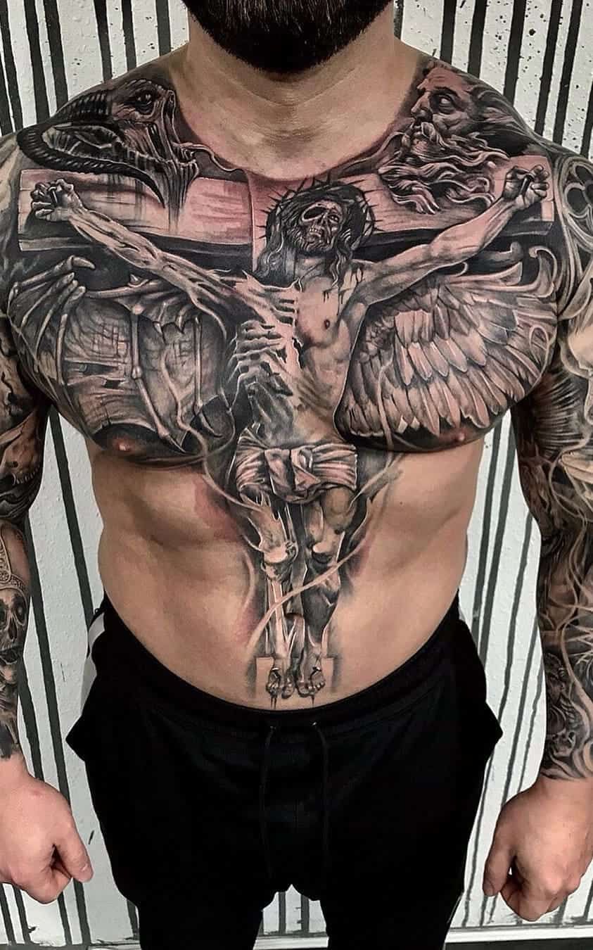 Tatuagem no Peito