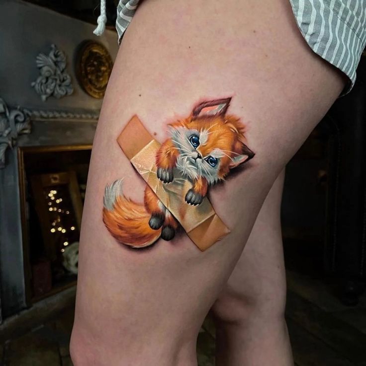Tatuagem de Raposa