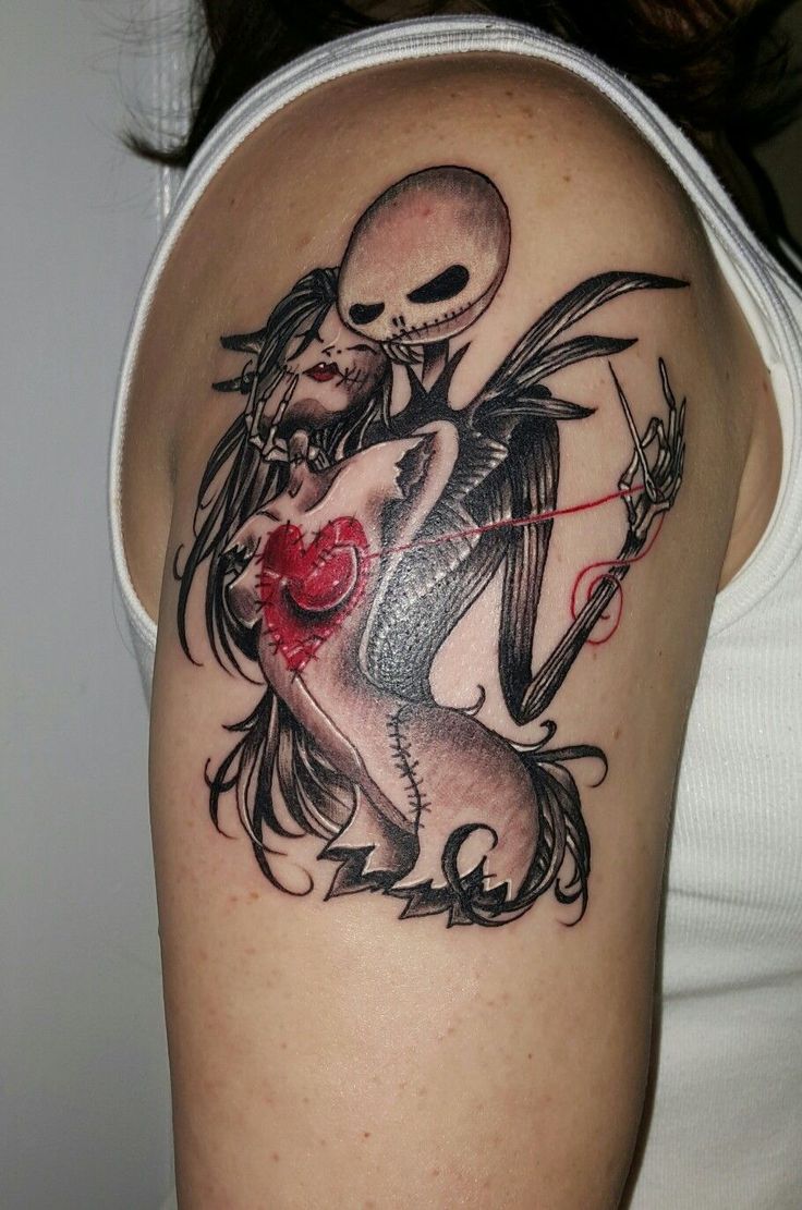Halloween tattoo