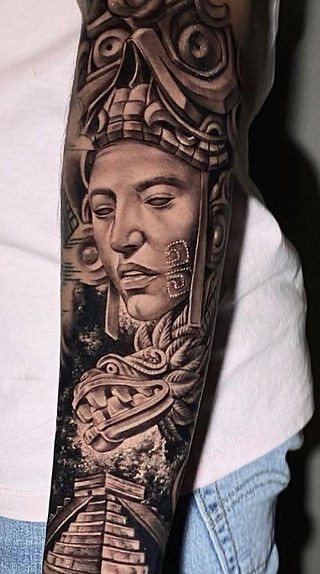 aztec tattoo