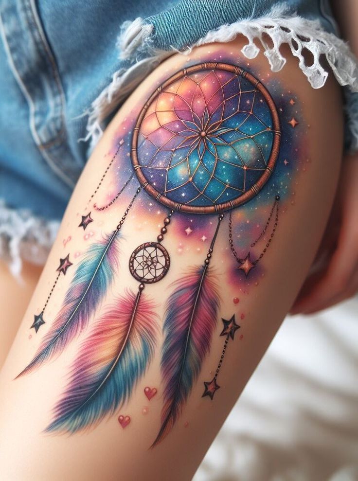 Tatuagem de apanhador de sonhos