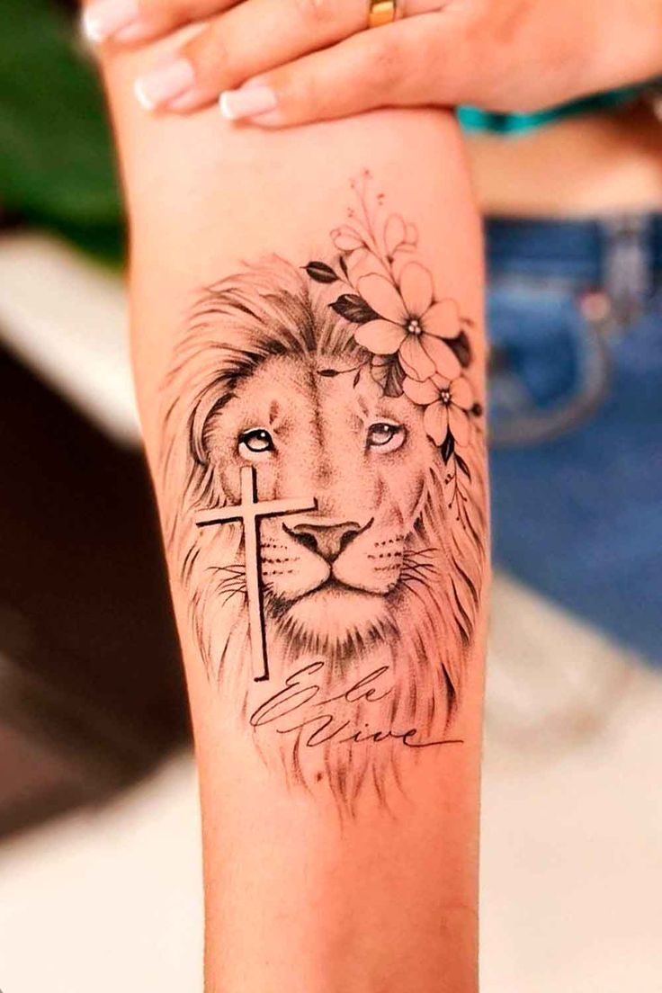 Tatuagem de Leão