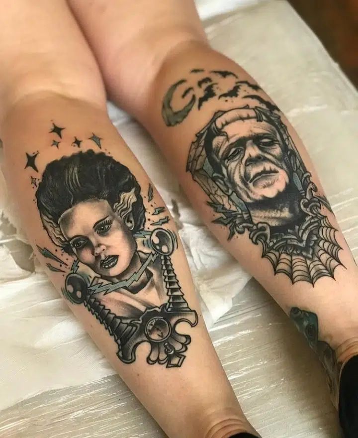 Halloween tattoo