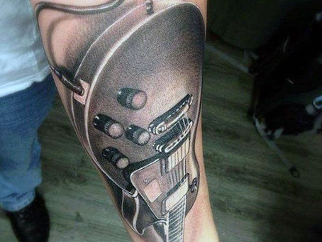 Rock and Roll Tattoos: Designs, Meanings, and Inspiration