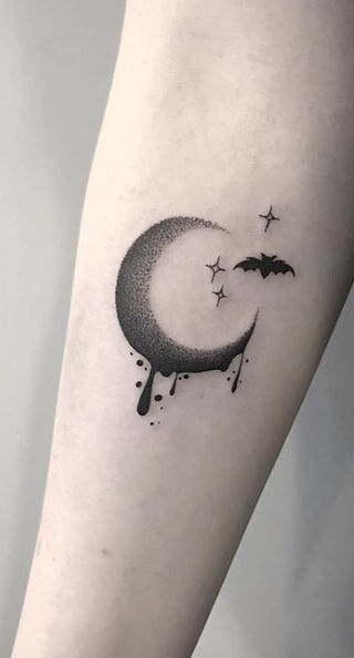 Moon Tattoo 