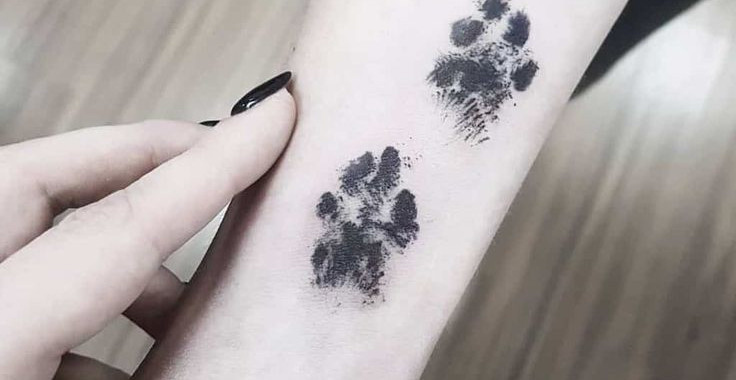 Paw Print Tattoo