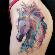 Watercolor Tattoos