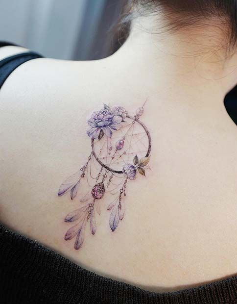 Tatuagem de Apanhador de Sonhos