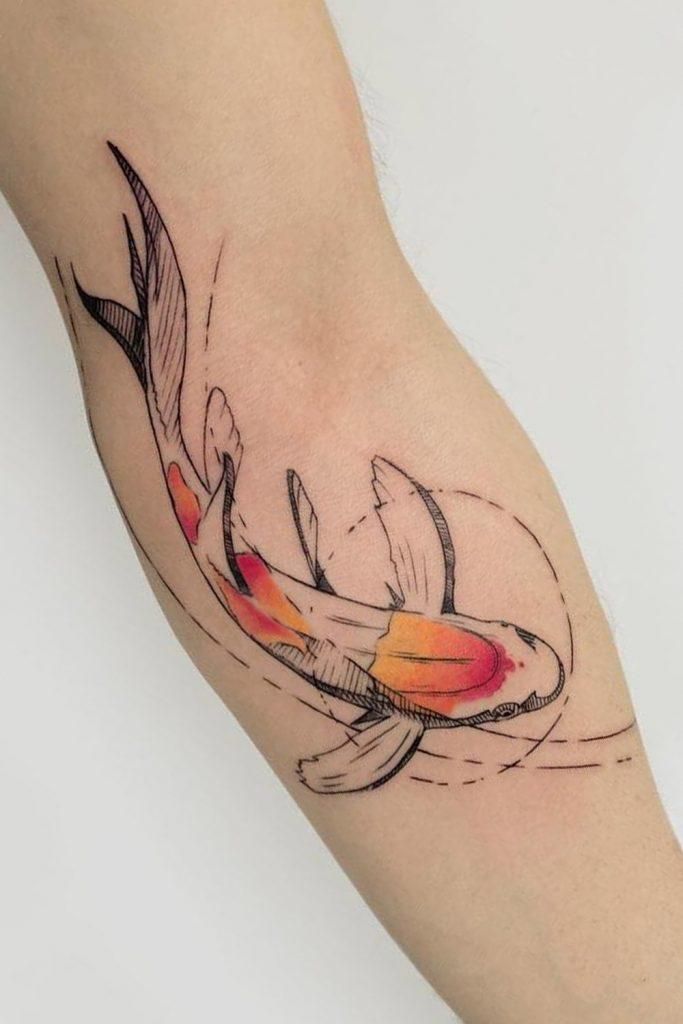  Koi Fish Tattoos