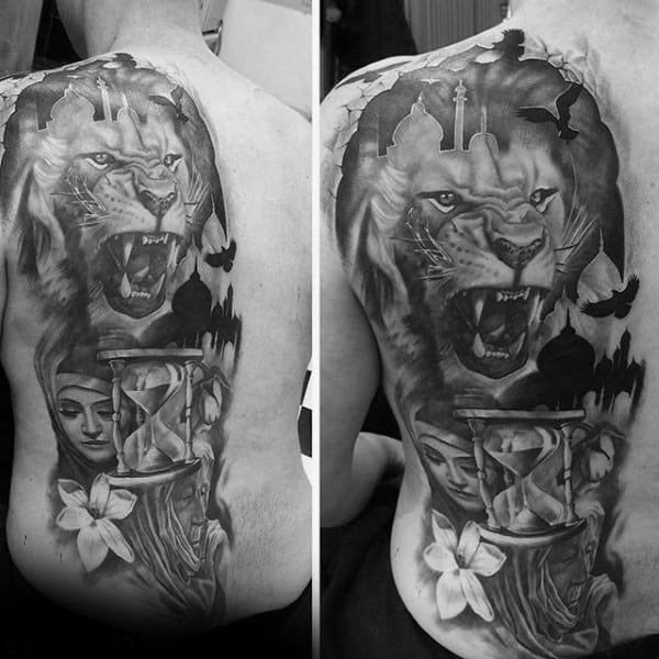Tatuagem de Leão