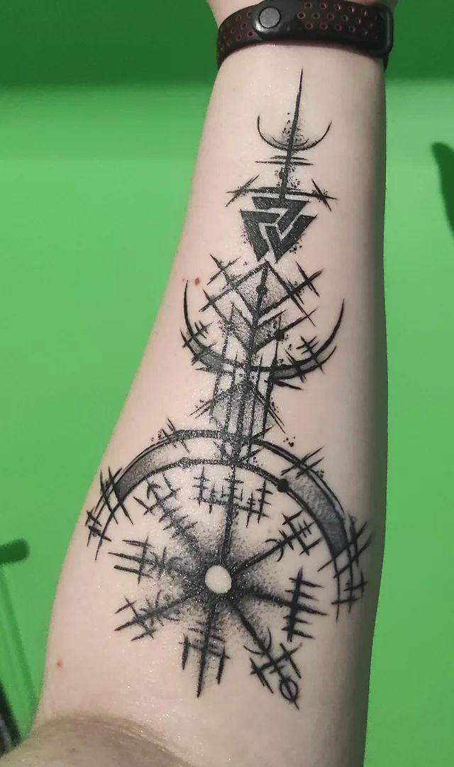 Best Placements for Compass Tattoos