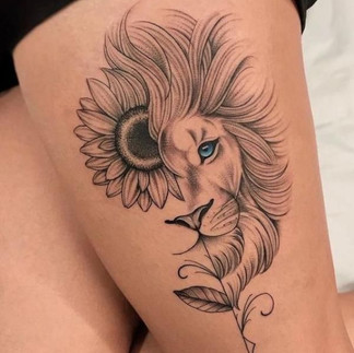 Tatuagem de Leão