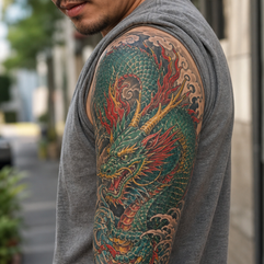 Japanese Dragon Tattoo Meanings: Wisdom, Power & Protection