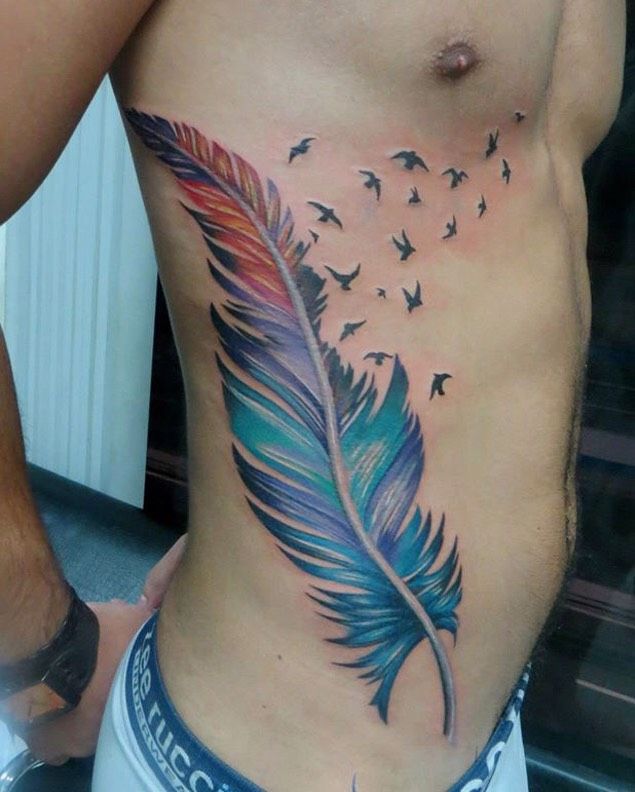 Feather Tattoo Designs