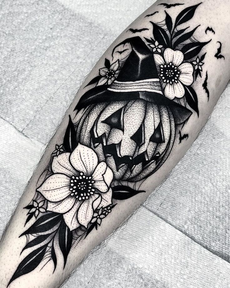 halloween tattoos for females