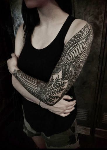 Tatuagem Blackwork