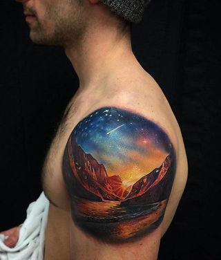Sunset Tattoo