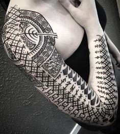 Tatuagem Blackwork