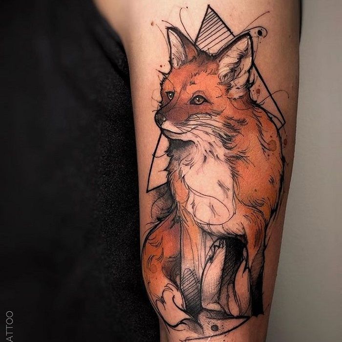 Tatuagem de Raposa