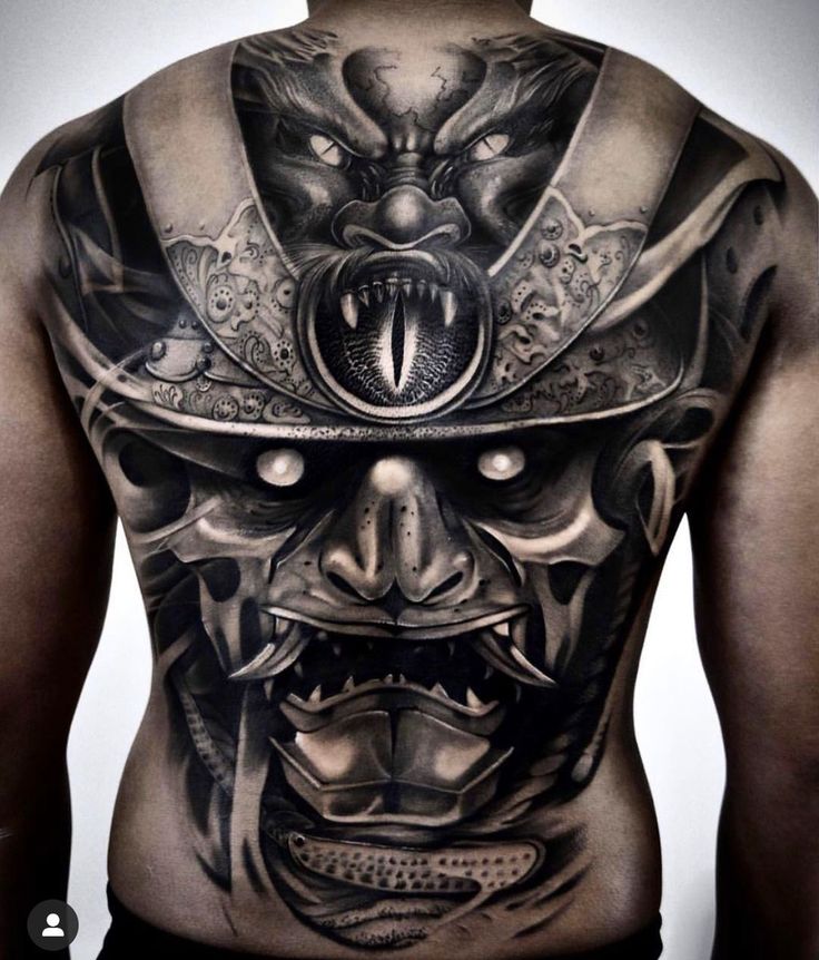 Tatuagem de Samurai