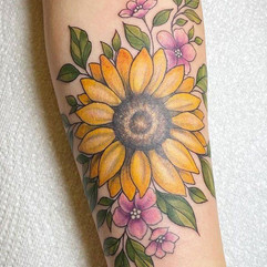 Sunflower Tattoo