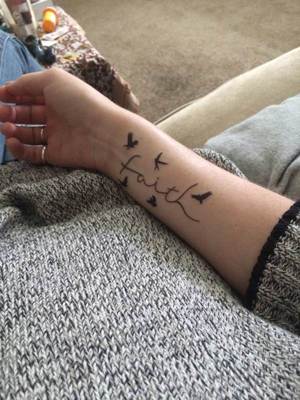 imagem de Tatuagem Fé