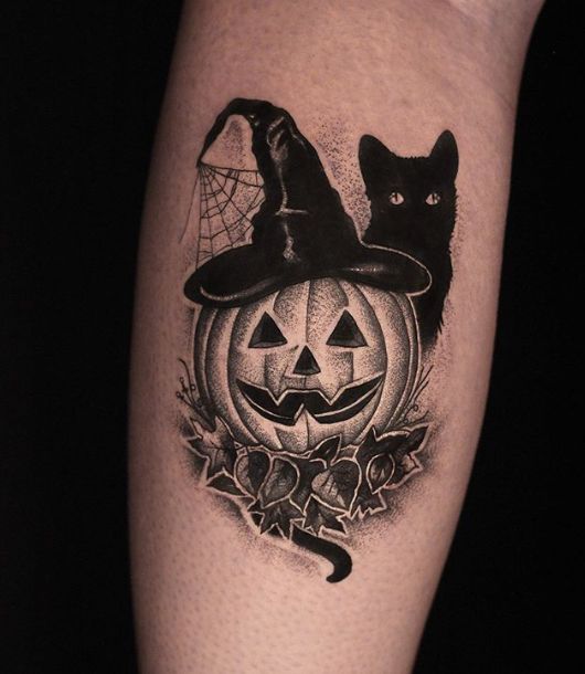 Halloween tattoo