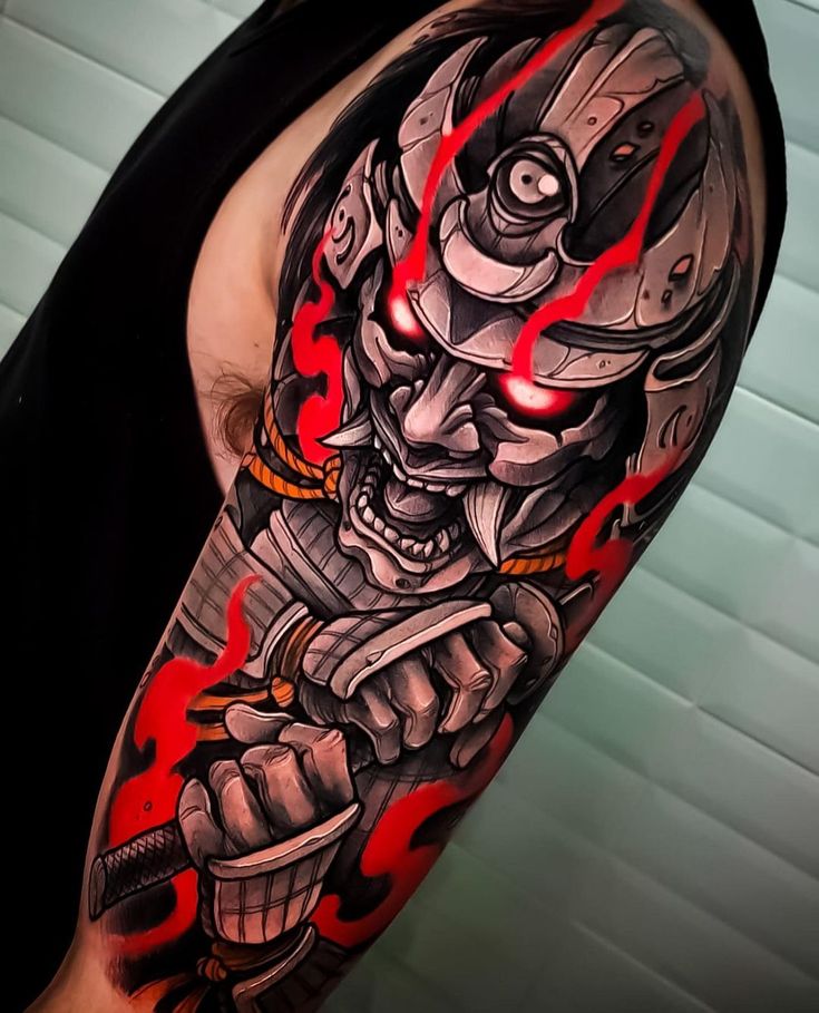 Tatuagem de Samurai