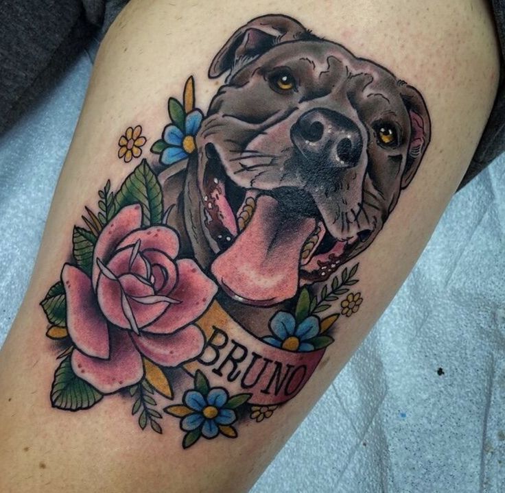 Pitbull Tattoos